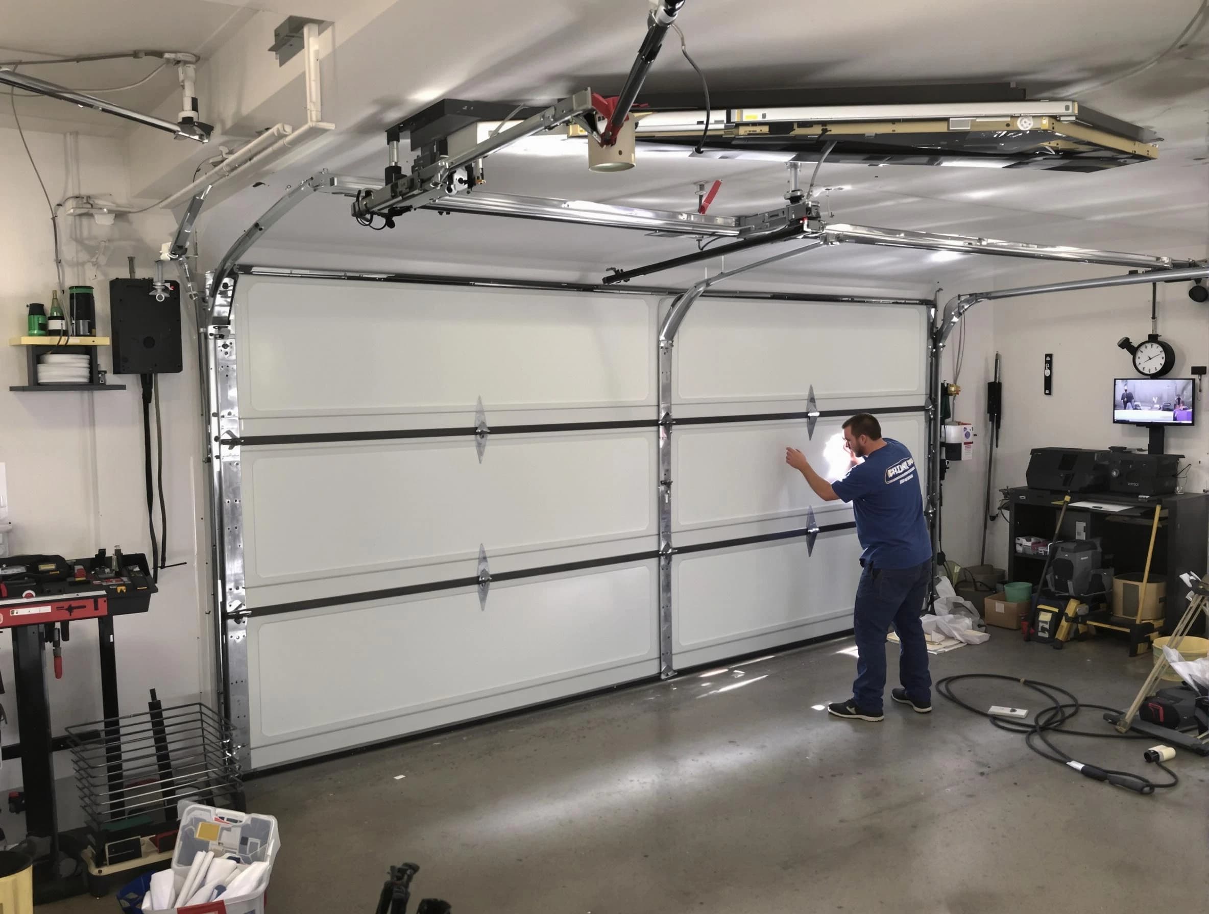Professional garage door repair service by Plainfield Garage Door Repair in Plainfield